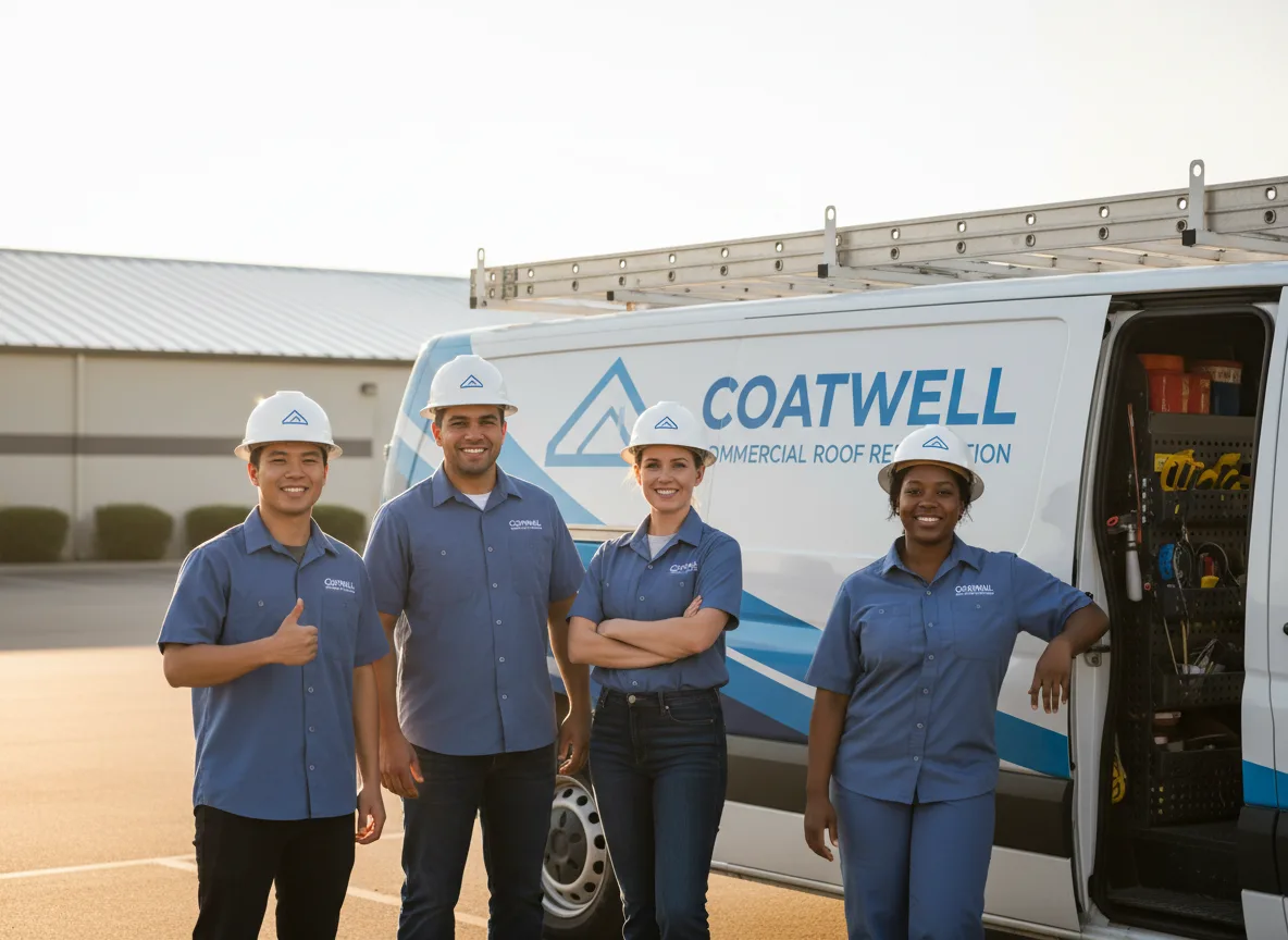 Commercial roof coating company in Danville, WA
